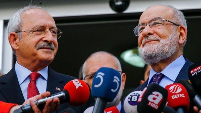 Kemal Kılıçdaroğlu Temel Karamollaoğlu görüşmesi