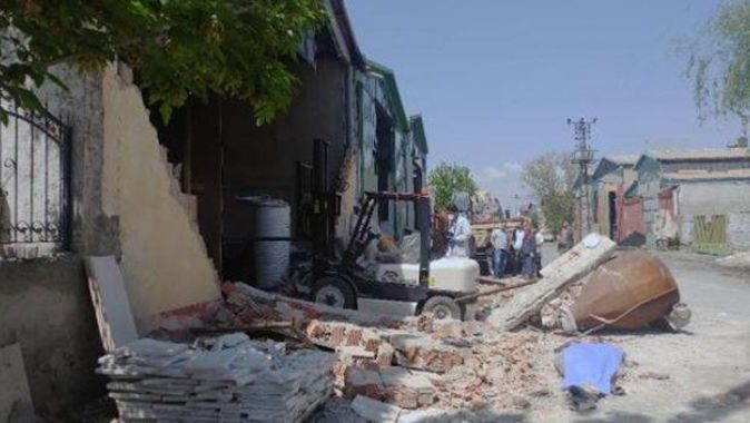 Konya&#039;da iş kazası: 1 ölü