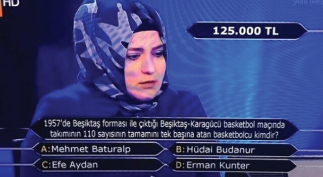Milyoner&#039;de Beşiktaş sorusu merak uyandırdı