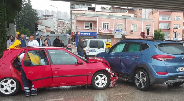 Samsun&#039;da feci kaza: 1 yaralı