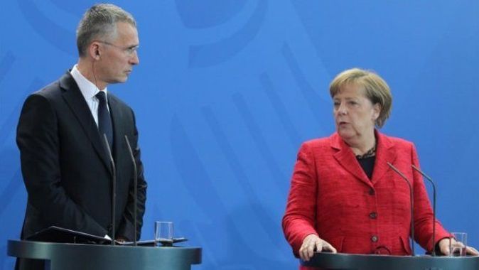 Stoltenberg ve Merkel&#039;den açıklama: Biz yokuz