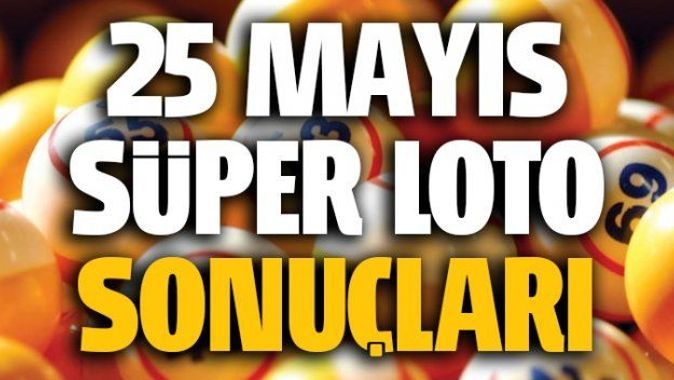 Süper Loto Sonuçları, Süper Loto Çekiliş Sonuçları Öğren | 25 Mayıs 2017