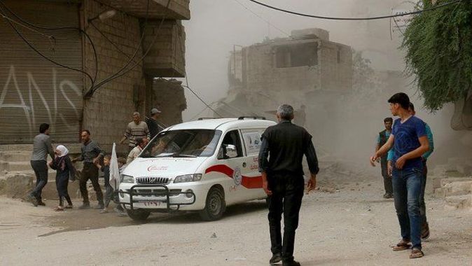Suriye&#039;de Doğu Guta&#039;ya saldırılar sürüyor