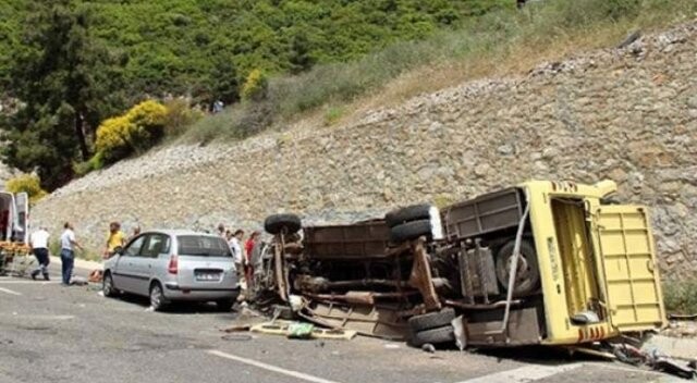 Trabzon&#039;da trafik kazası: 6 yaralı