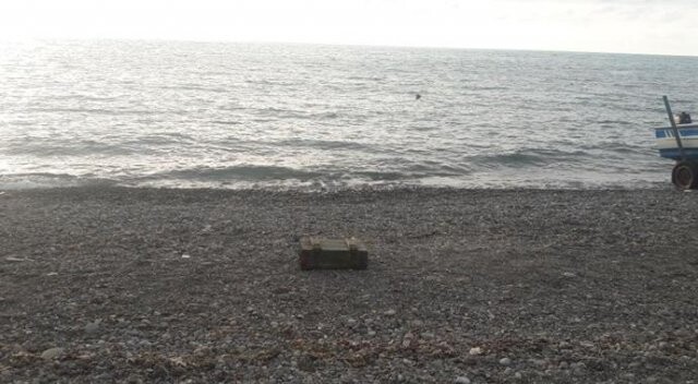 Zonguldak&#039;ta kıyıya mühimmat vurdu