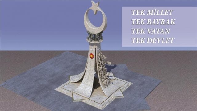 Ankara&#039;da &#039;15 Temmuz Şehitler Anıtı&#039; tanıtıldı