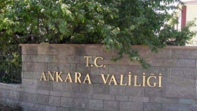 Ankara Valiliği&#039;nden kritik uyarı