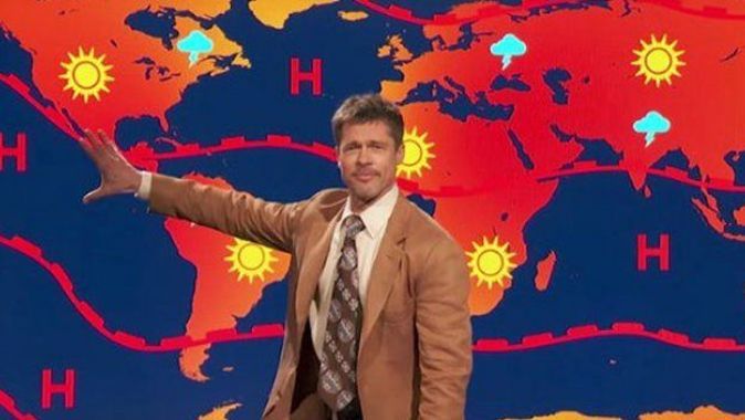 Brad Pitt hava durumu sundu