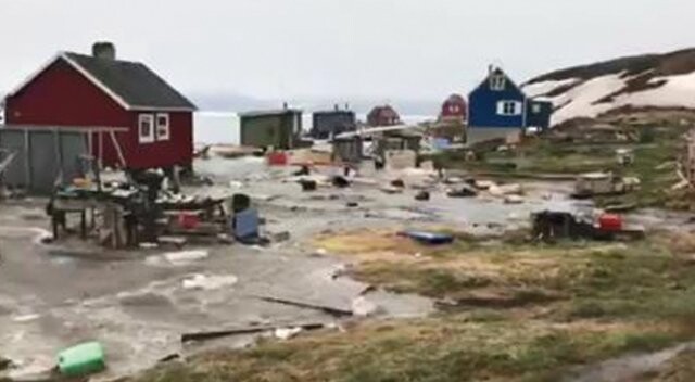 Grönland açıklarındaki deprem sonrası tsunami oldu