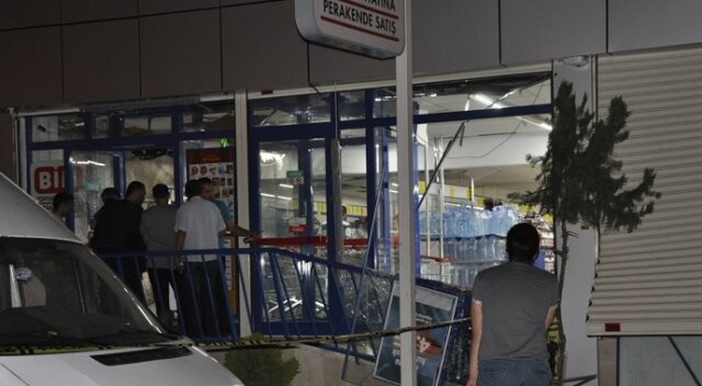 Diyarbakır’da markete EYP’li saldırı