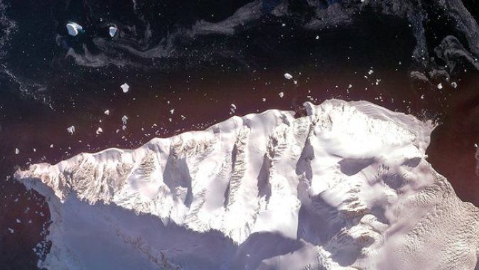 Göktürk-2 gözünden Antarktika