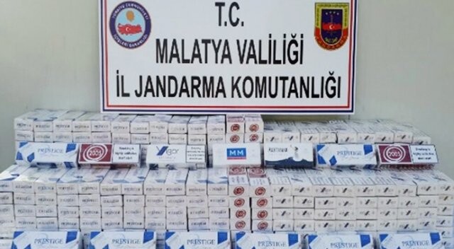 Jandarma 5 bin paket kaçak sigara ele geçirdi