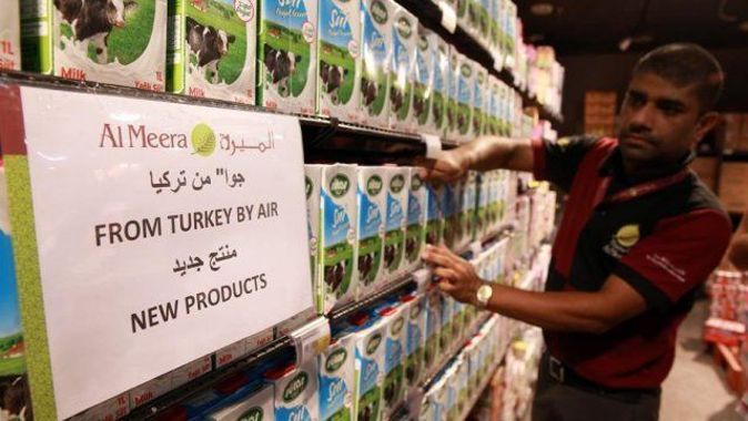 Katar&#039;da Türk gıda ürünlerine yoğun ilgi