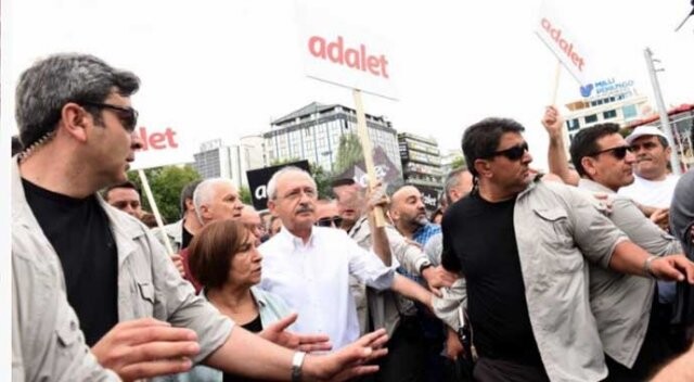 Kılıçdaroğlu&#039;nun korumaları gazeteciye saldırdı