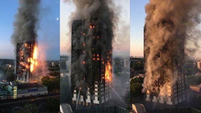 Londra yangınında ölenlerin sayısı 30&#039;a yükseldi
