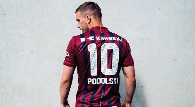 Lukas Podolski, Vissel Kobe formasını giydi