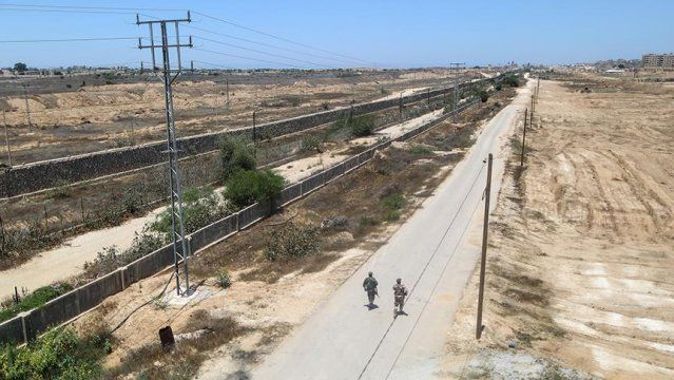 Mısır-Gazze Şeridi sınırına tampon bölge