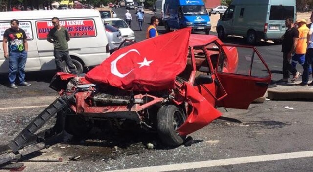 Nevşehir&#039;de feci kaza: 2 yaralı