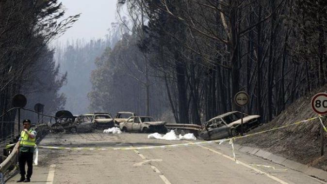 Portekiz’deki yangından ölü sayısı 62 oldu
