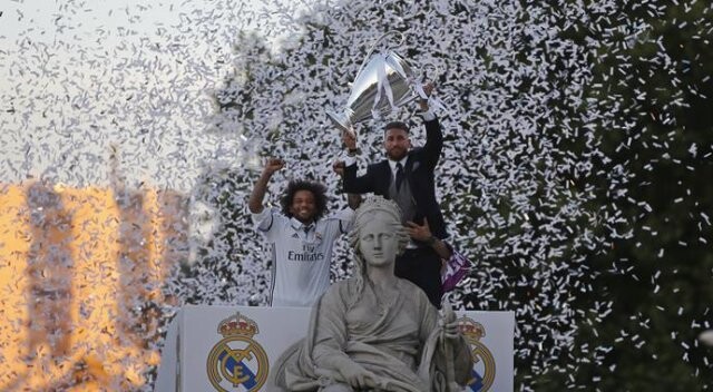 Real Madrid&#039;den müthiş kutlama