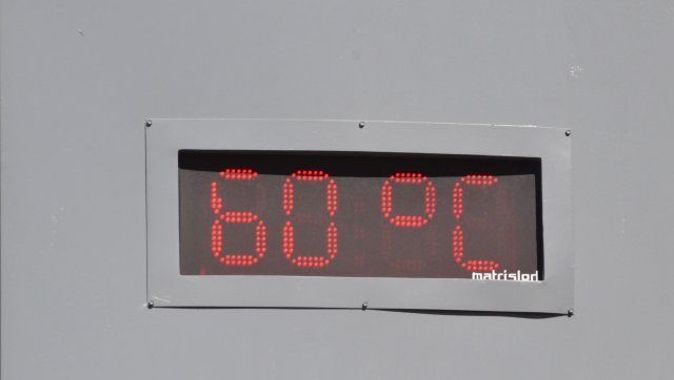 Şanlıurfa&#039;da termometreler 60 dereceyi gösterdi