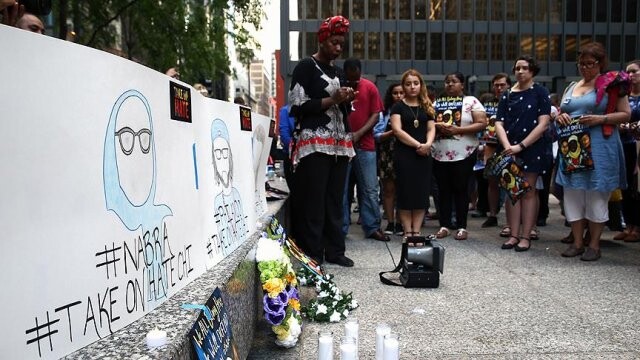 Vahşice öldürülen Müslüman kız Chicago&#039;da anıldı
