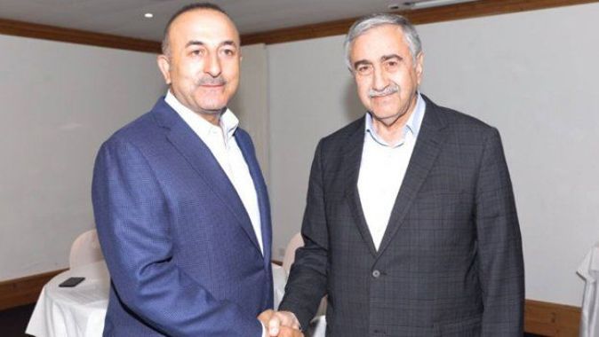 Bakan Çavuşoğlu ile KKTC Cumhurbaşkanı Akıncı görüştü