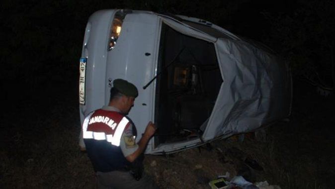 Burdur&#039;da trafik kazası: 1 ölü, 1 yaralı