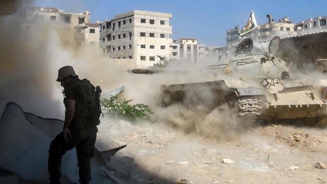 Esad güçleri yine gazla saldırdı