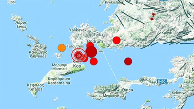 Kandilli Ege&#039;yi vuran depremin büyüklüğünü açıkladı: 6.6