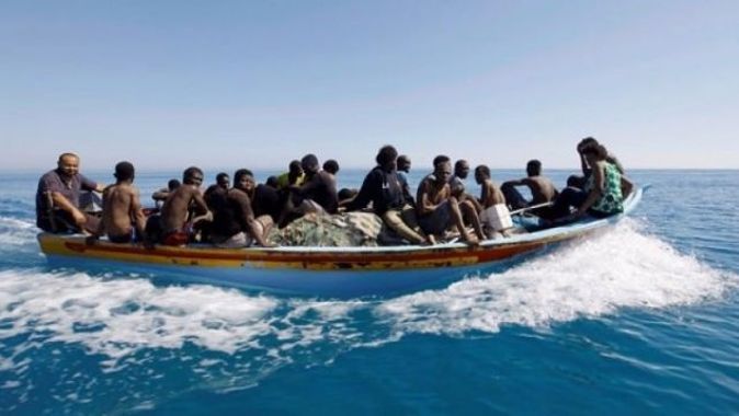 Libya açıklarında 40 göçmen kayboldu