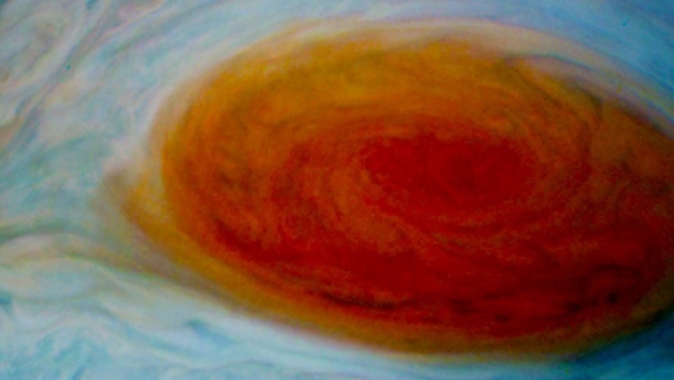 NASA, &#039;Büyük Kırmızı Leke&#039;yi yakından fotoğrafladı