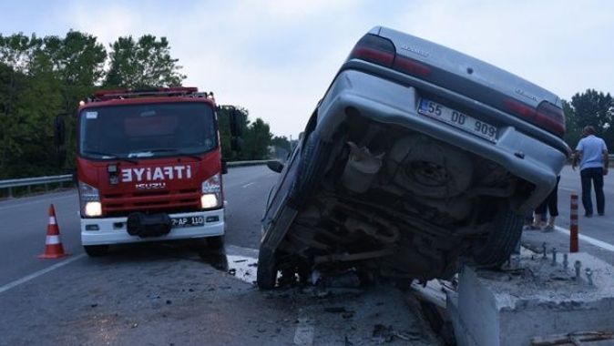 Sinop’ta feci kaza: 1 yaralı var