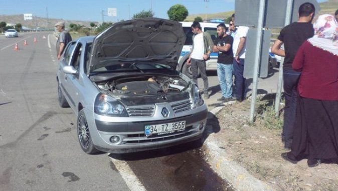 Sivas&#039;taki kazalarda 11 kişi yaralandı