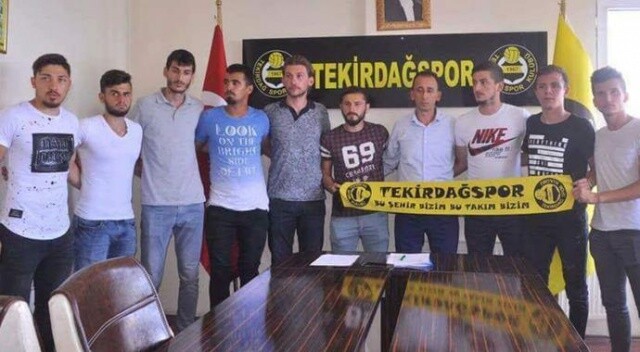 Tekirdağspor 3 günde 22 futbolcu transfer etti