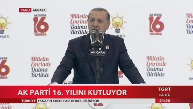 Cumhurbaşkanı Erdoğan: “2071’in tohumlarını atacağız”