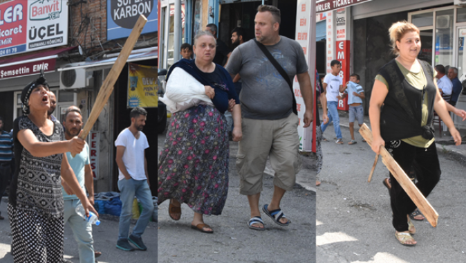 Edirne&#039;de mahalle halkı ayaklandı, özel harekat sokağa indi