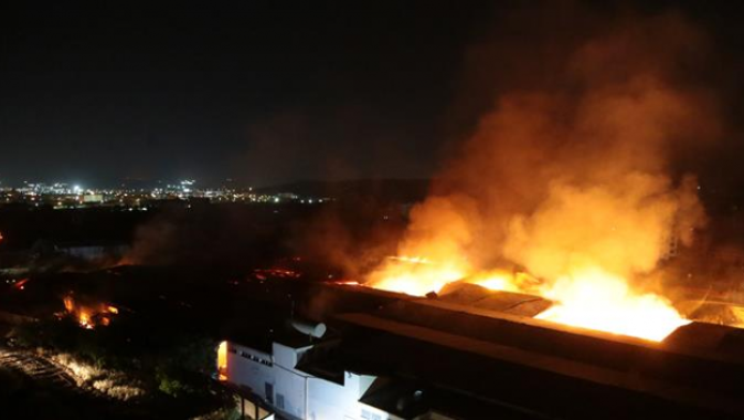 Gaziantep&#039;teki yangın kontrol altına alındı