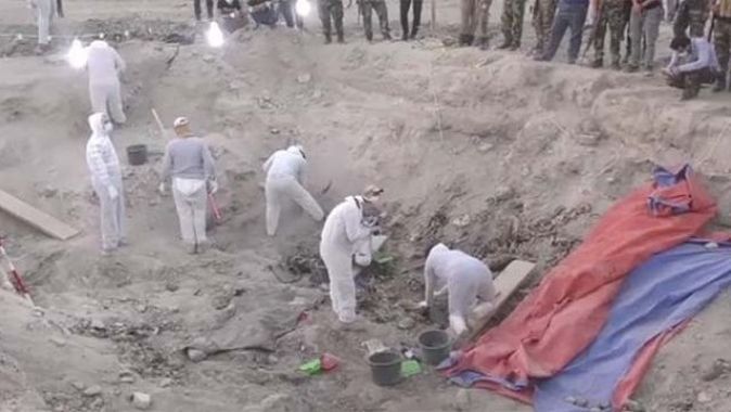 Irak&#039;taki toplu mezarda 550 ceset bulundu