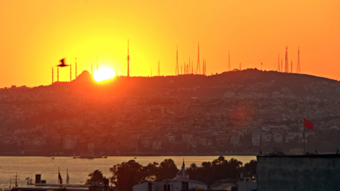 İstanbul&#039;da kartpostallık görüntüler