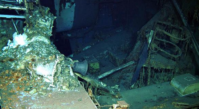 Kayıp ABD savaş gemisi 72 yıl sonra Pasifik&#039;te bulundu