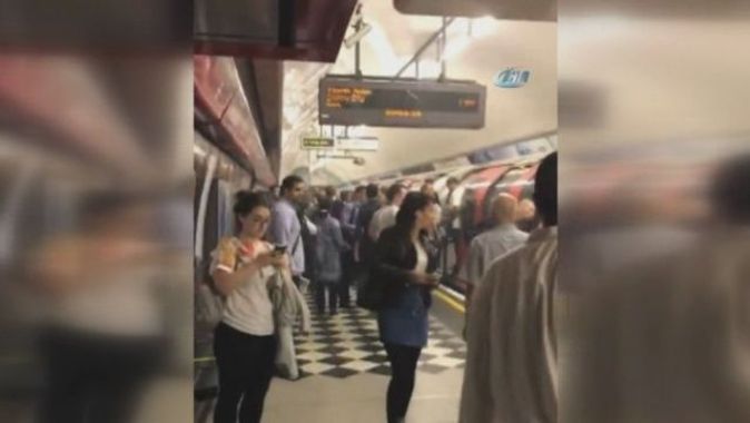Londra’da boşaltılan metro istasyonu yeniden açıldı