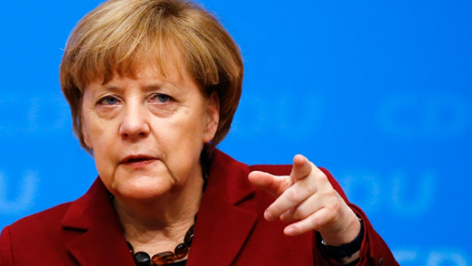 Merkel ilk hedefini açıkladı