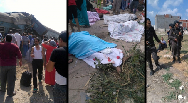 Mısır&#039;da tren kazası: 36 ölü