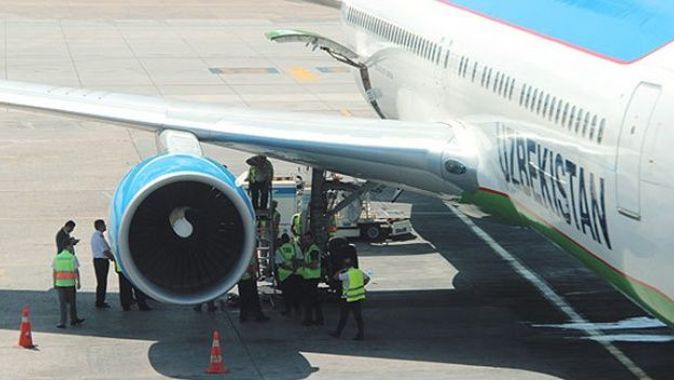 Özbekistan Havayolları uçağı İstanbul’a tehlikeli iniş yaptı