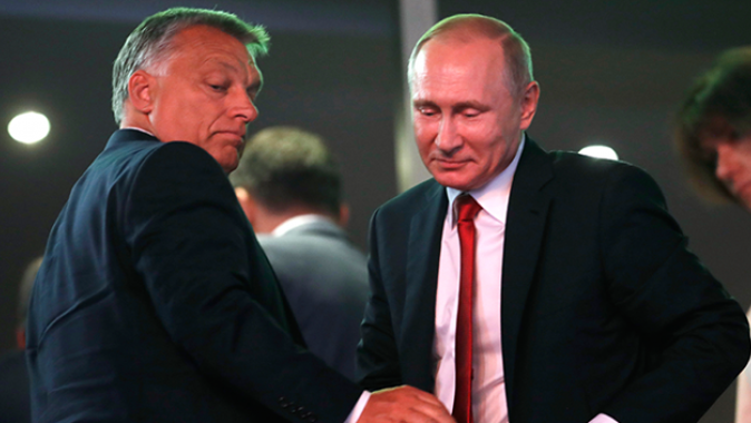 Putin&#039;den Orban&#039;a judo dersi sözü