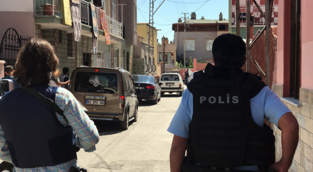 Konya’da rehine ihbarı polisi harekete geçirdi