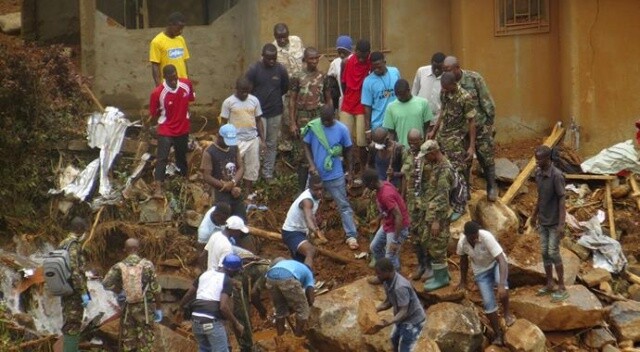 Sierra Leone&#039;de büyük felaket! 400 ölü, 600 kayıp var...