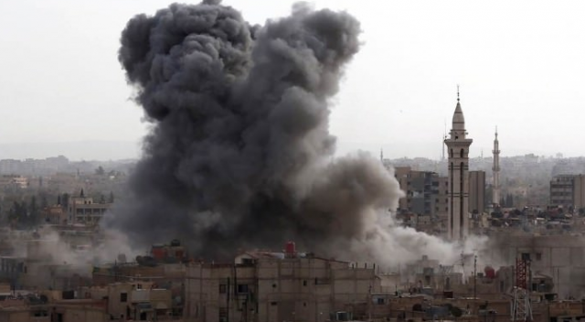 Suriye&#039;de misket bombalı katliam: En az 50 ölü