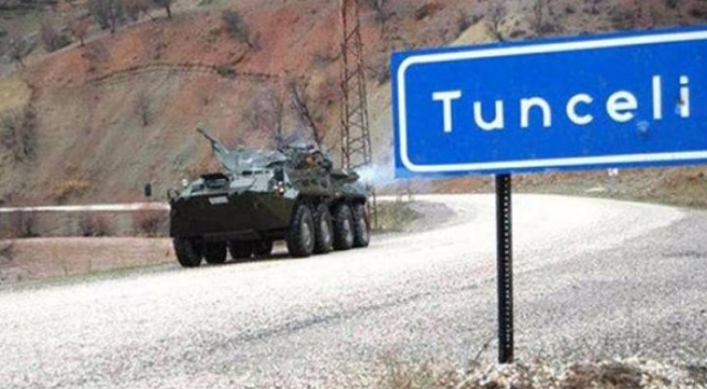 Tunceli&#039;de çatışma: 1 asker yaralı